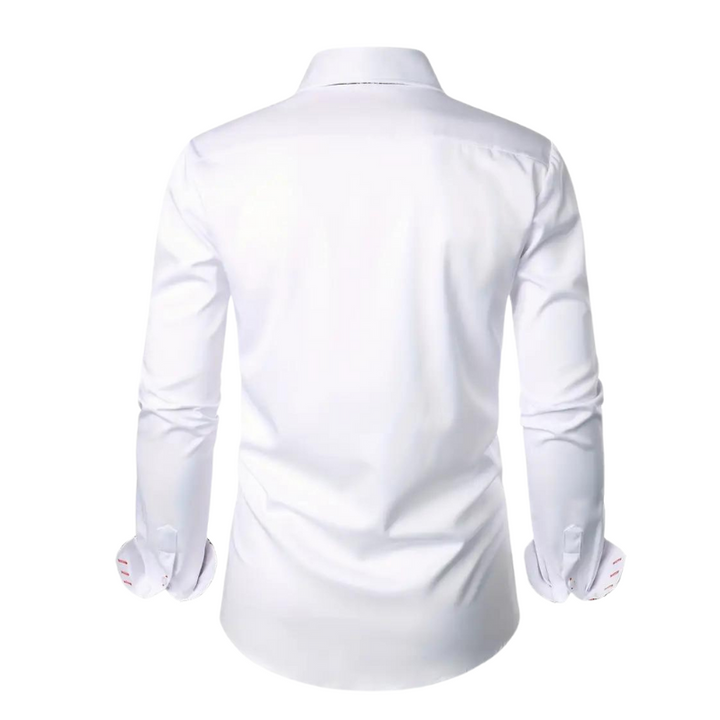 Męska koszula wizytowa slim fit Matteo. Idealnie dopasowana, modna koszula na przyjęcia i eleganckie imprezy.