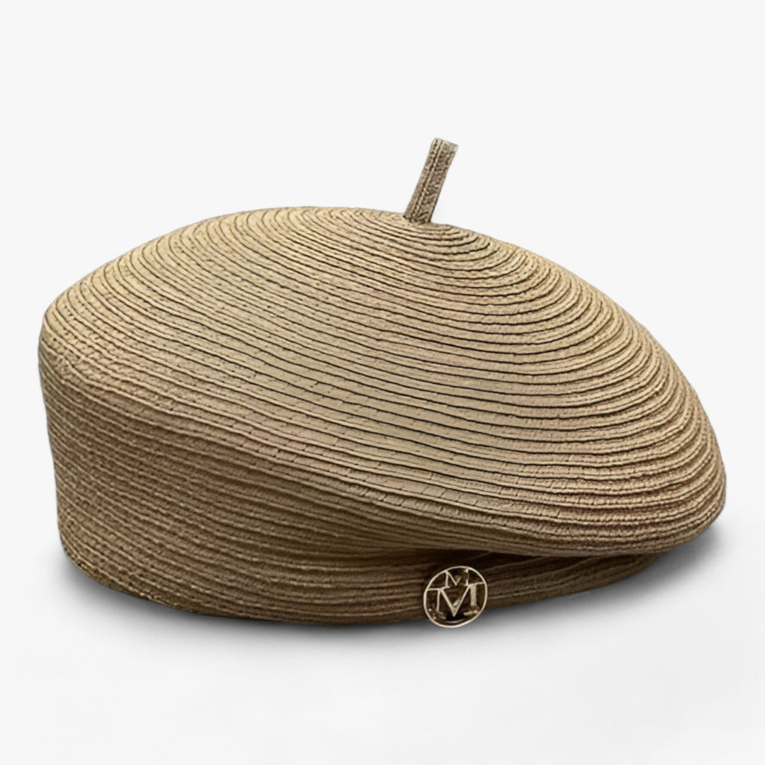 Stylowy damski kapelusz słomkowy Fedora, elegancki dodatek na lato, doskonały do podróży i ochrony.