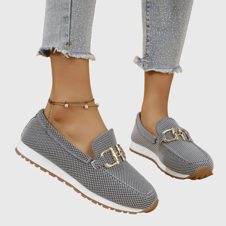 Eleganckie damskie mokasyny ortopedyczne w stylu casual. Wygodne i komfortowe buty codzienne.