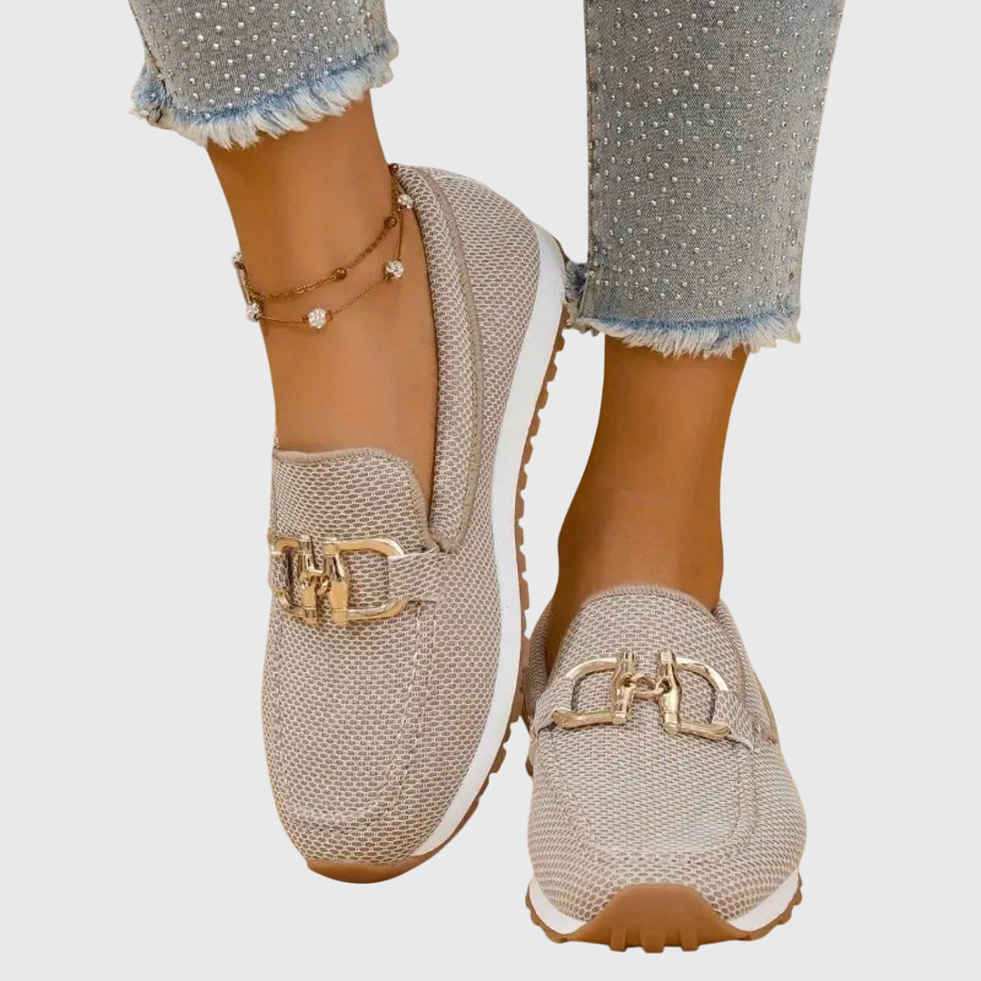 Damskie ortopedyczne mokasyny, idealne do codziennych stylizacji. Komfortowe i wygodne buty casual.