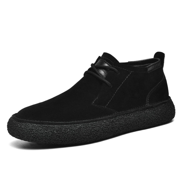 Męskie botki chukka na jesień, uniwersalne obuwie, łączące elegancję z casualowym stylem.