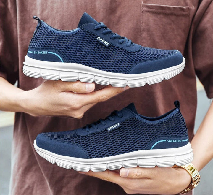 Męskie buty Jaromir - lekkie i wygodne sneakersy do codziennego użytku. Sportowy styl i przewiewność.