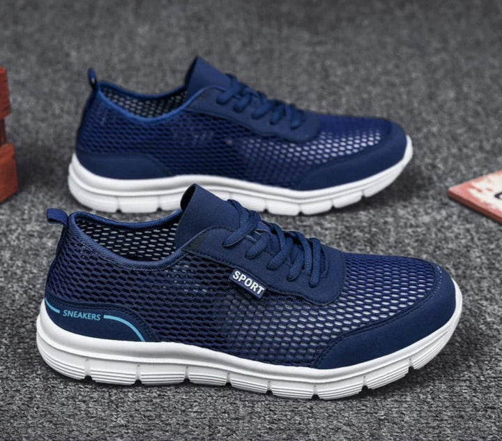 Przewiewne męskie buty sportowe Jaromir. Idealne lekkie sneakersy do codziennych aktywności.