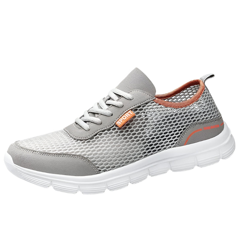 Męskie sneakersy Jaromir. Lekkie, przewiewne buty sportowe sznurowane, idealne do codziennego komfortu.