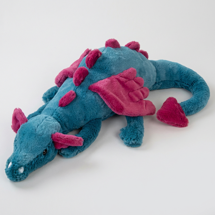 Pluszowy smok CuddleDragon, miękka zabawka dziecięca i przytulanka. Fantastyczny bohater do zabawy dla maluchów.