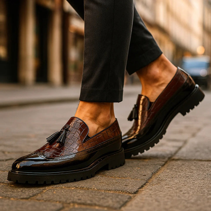 Męskie mokasyny do stylizacji smart casual, komfortowe i wszechstronne. Idealne buty na lato.