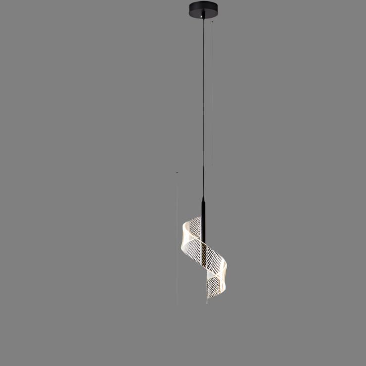 Minimalistyczna lampa sufitowa LED do nowoczesnych wnętrz. Designerskie, energooszczędne oświetlenie.