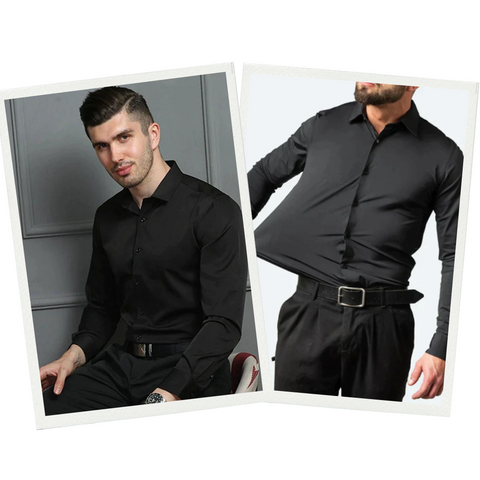 Koszula męska stretch Comfort, elegancja na co dzień. Modny design i wygoda noszenia. Klasyczny element garderoby. Swobodna.