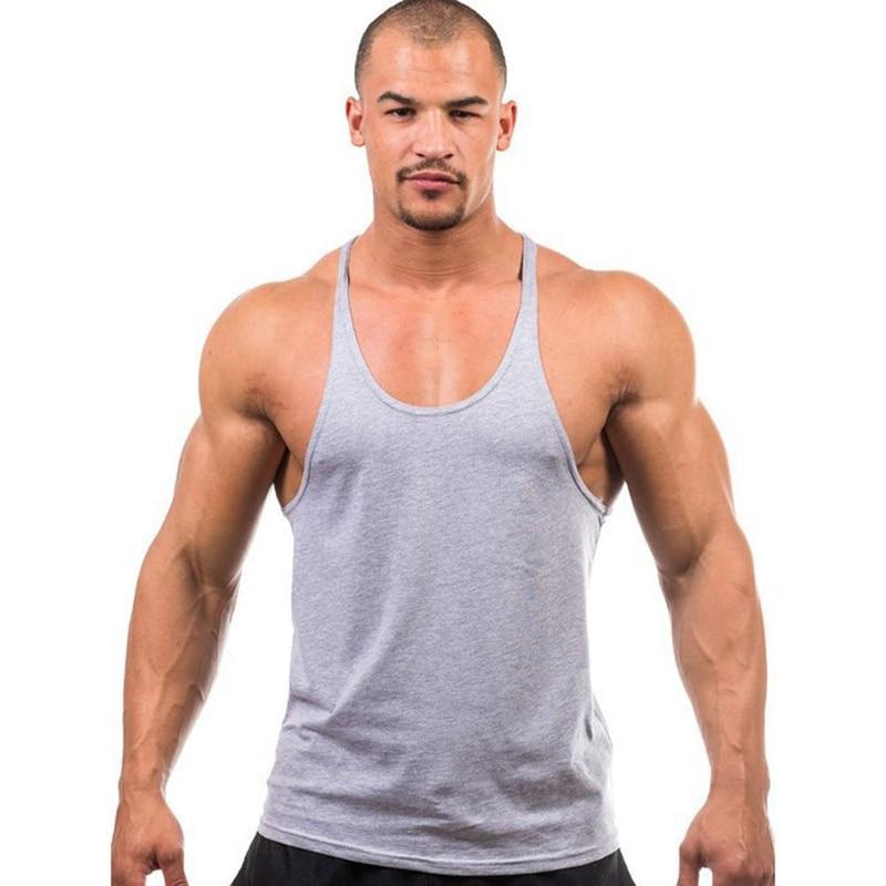 Luźny męski tank top z dekoltem O-neck. Przewiewna koszulka bez rękawów na upalne dni, styl casual.