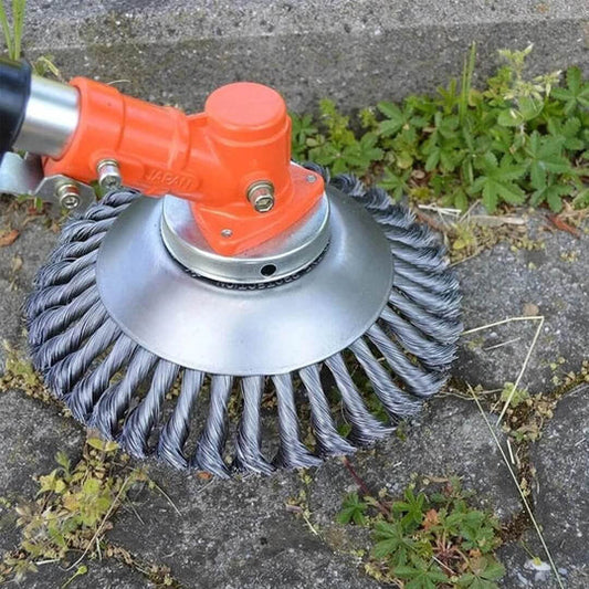 "Krachtige 2-in-1 grastrimmer en onkruidverwijderaar met verstelbare snijhoogte en ergonomisch ontwerp voor tuinonderhoud."