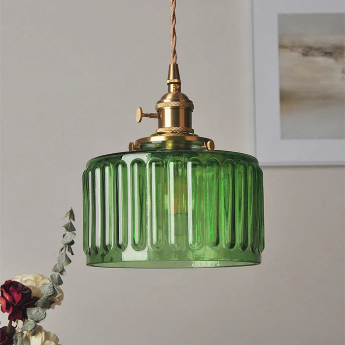 Kryształowa lampa wisząca vintage Harrison do salonu, eleganckie oświetlenie sufitowe.