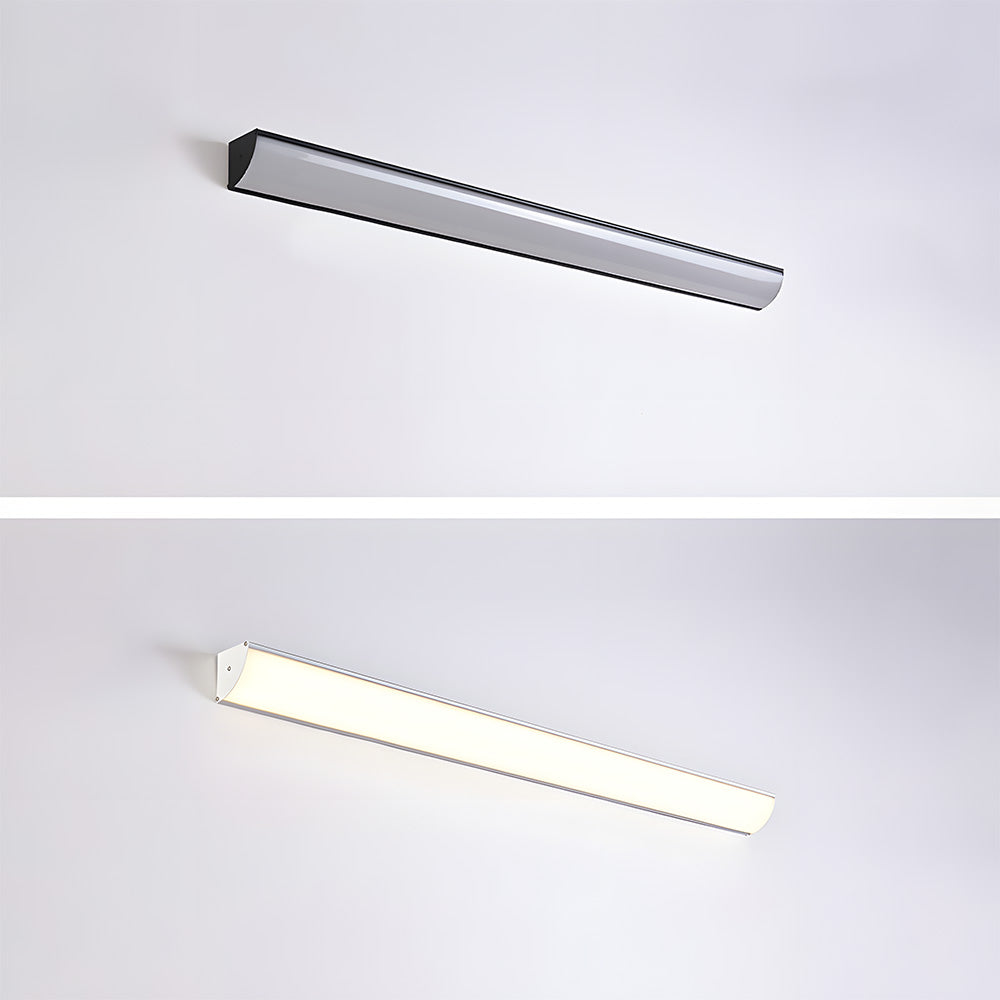 Minimalistyczna lampa elewacyjna LED, czarna, IP65, trwała, do ogrodu.