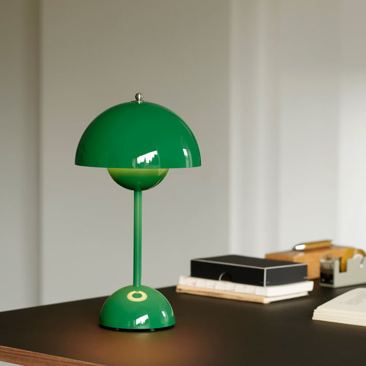 Lampa stołowa MoonGlow, ściemnialne oświetlenie LED do wnętrz.