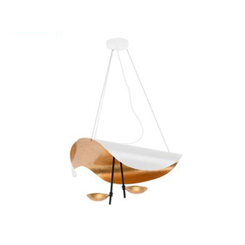 Lampa sufitowa LED liść, oświetlenie dekoracyjne do salonu i sypialni.