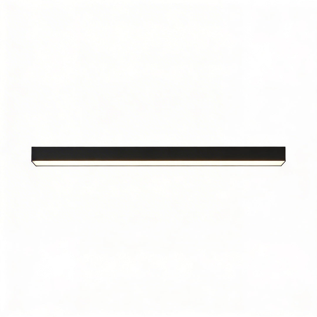 Lampa sufitowa LED skandynawska, długa, minimalistyczna. Idealna do salonu.