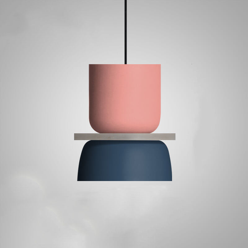 Nowoczesna lampa wisząca Macarons, pastelowe kolory. Designerski akcent do każdej kuchni czy jadalni.