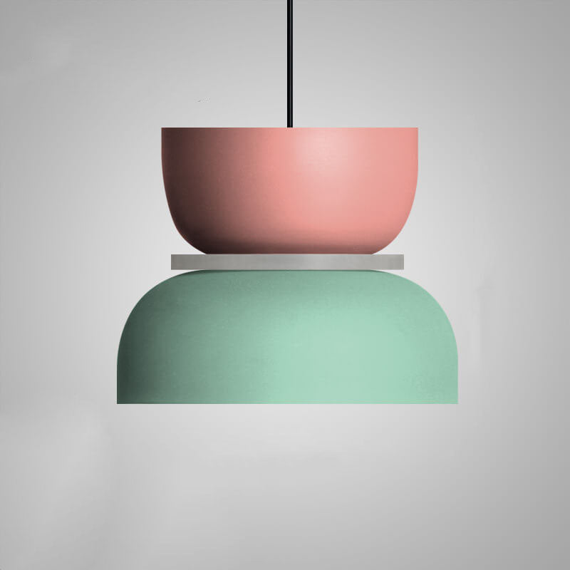 Elegancka lampa wisząca Macarons, nowoczesna i pastelowa. Idealna do jadalni, salonu lub kuchni.
