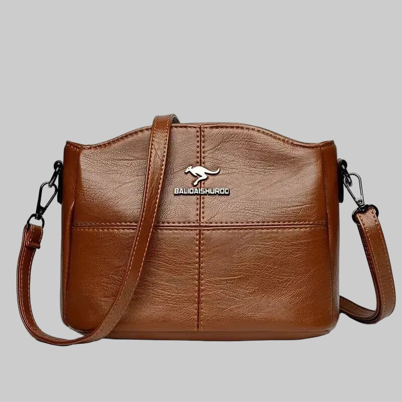 Damska casualowa torebka na ramię. Minimalistyczny design, przestronna i stylowa torebka codzienna.