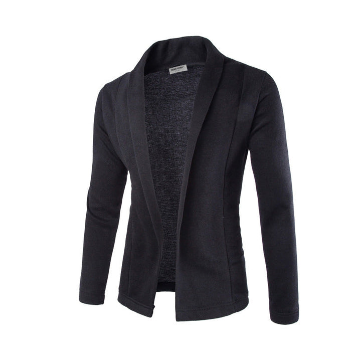 Luksusowa męska marynarka stretch Dominic. Modna odzież slim-fit dla wygody i biznesowego stylu.