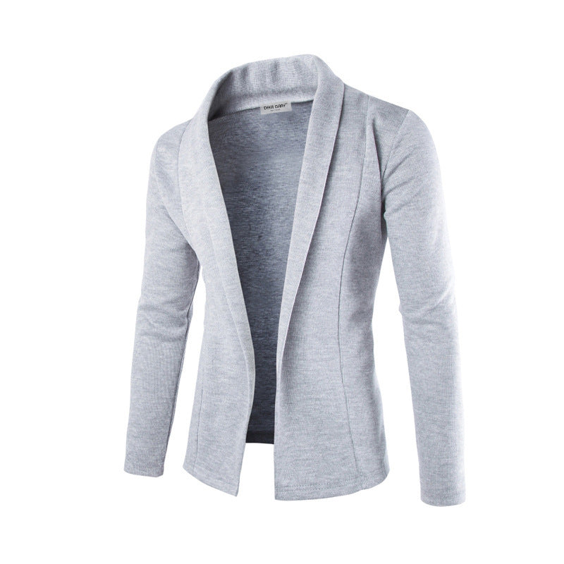 Męska marynarka Dominic z elastycznego materiału. Komfortowa odzież slim-fit, idealna do nowoczesnych stylizacji.