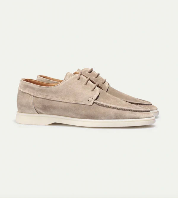 Eleganckie mokasyny Diederik, męskie buty sznurowane ze skóry. Idealne do biura i na specjalne okazje.