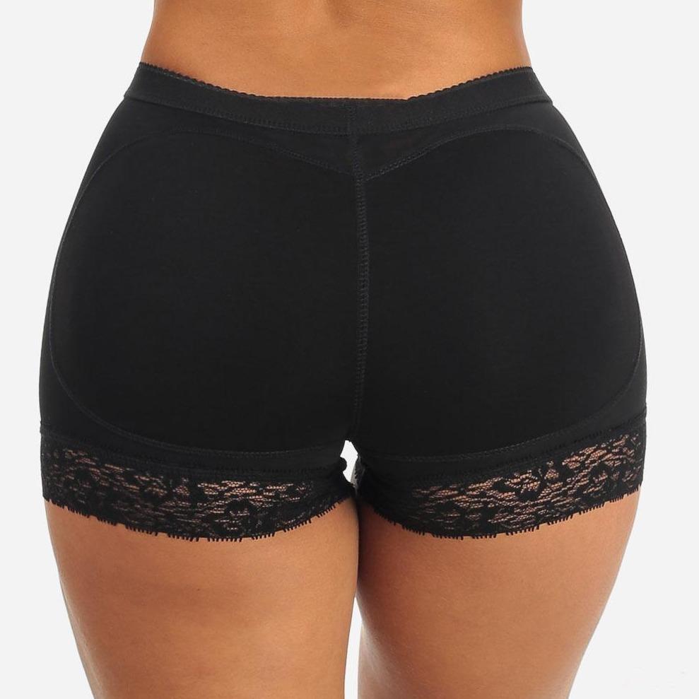 Wygodne majtki push-up damskie z koronką, styl i komfort w bieliźnie modelującej sylwetkę.