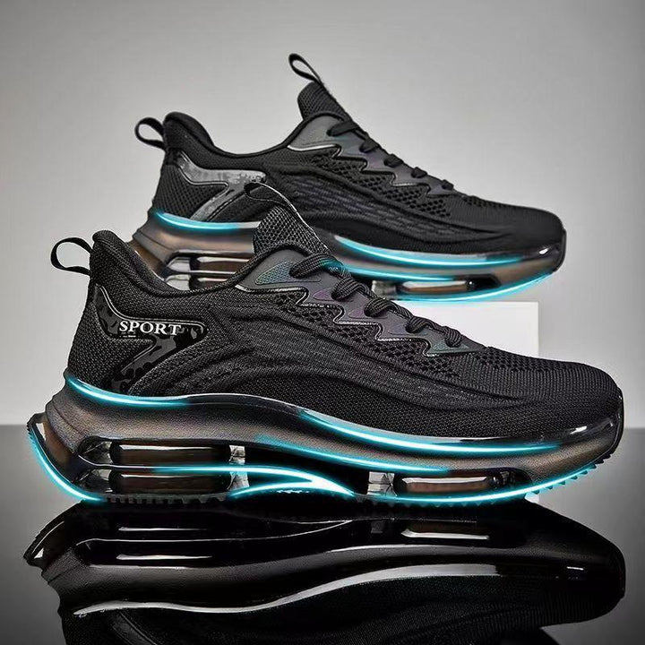 Detal: podeszwa buta Lorenzo z technologią amortyzacji powietrznej. Męskie sneakersy, maksymalny komfort i wsparcie.