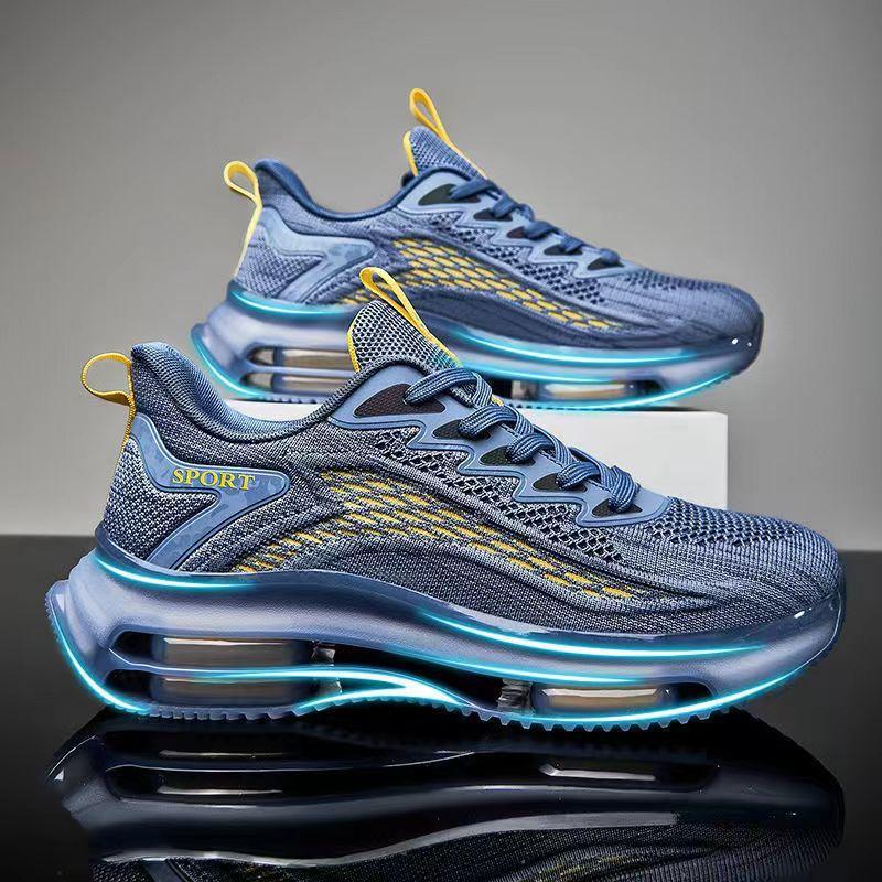 Wygodne męskie sneakersy sportowe Lorenzo. Buty z amortyzacją powietrzną zapewniające komfort na wiosnę i lato.