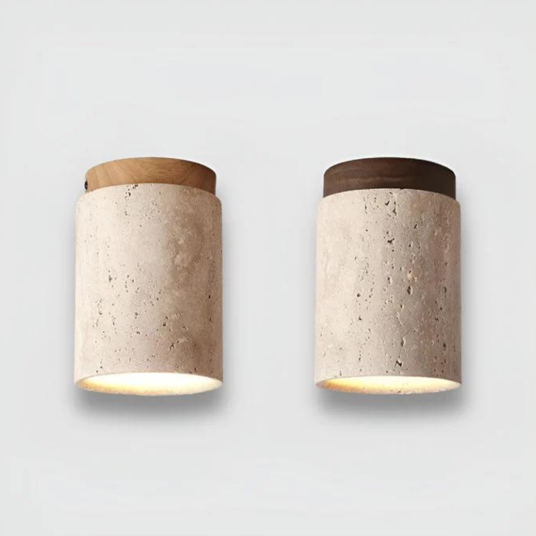Designerska lampa sufitowa LED, okrągła. Ciepłe, rozproszone światło do japońskiego wnętrza. Minimalistyczna.