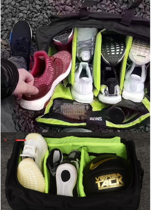 Plecak podróżny z osobną komorą na sneakersy, gwarantuje czystość i porządek, idealny na wycieczki.