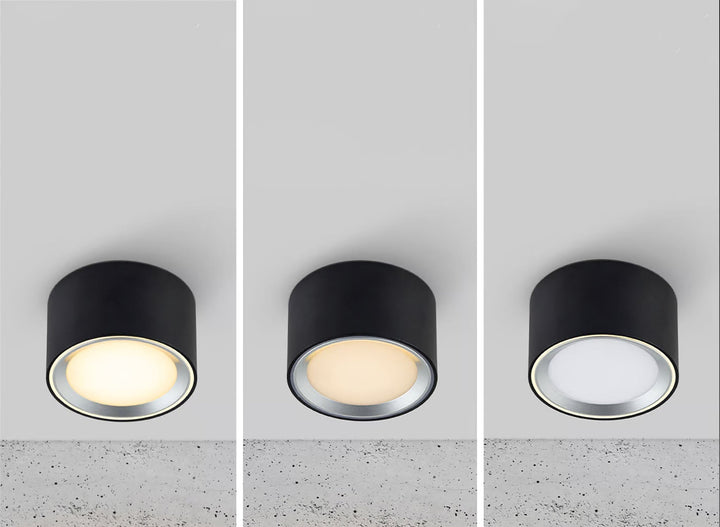Nowoczesna lampa sufitowa LED do minimalistycznych wnętrz, funkcjonalne oświetlenie Moodmaker.