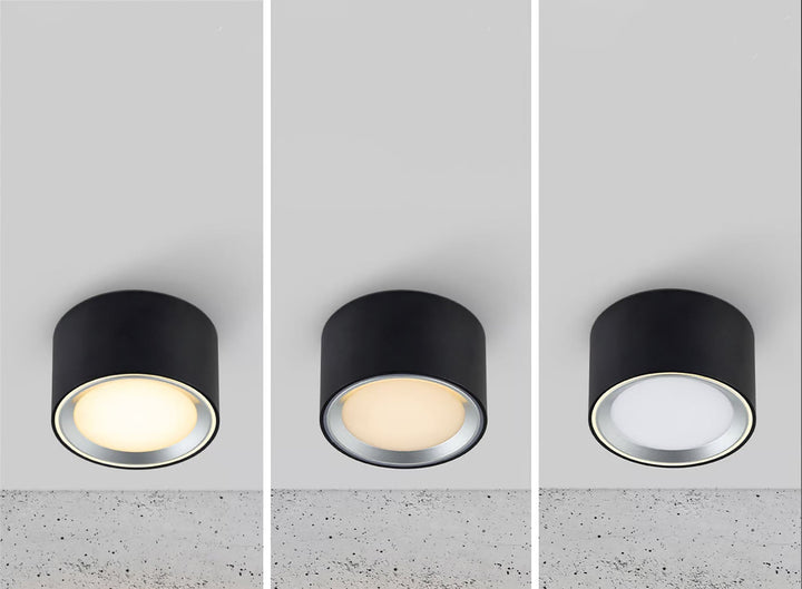 Designerska lampa sufitowa LED, minimalistyczna, nowoczesna, funkcja Moodmaker do domu.