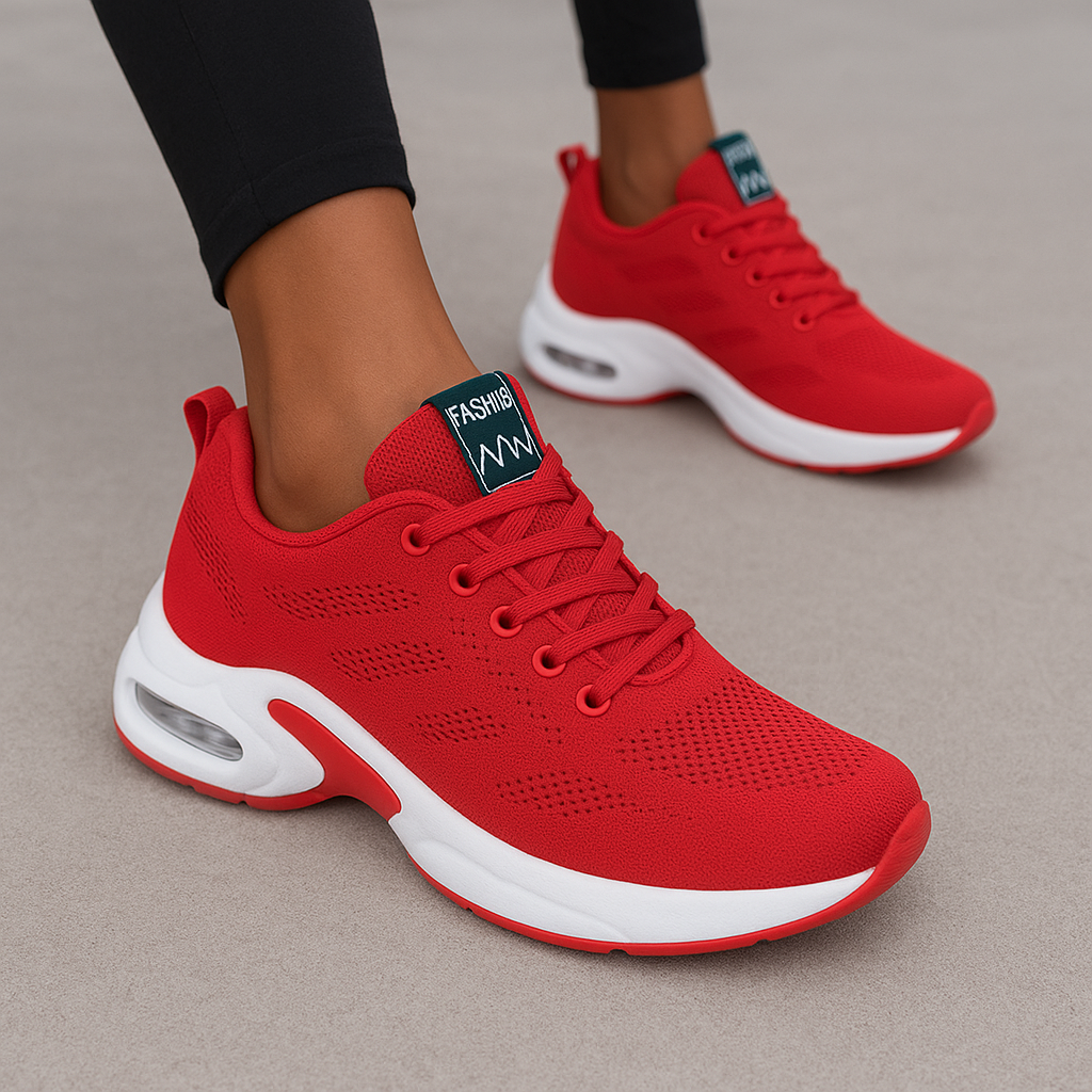Damskie buty sportowe, lekkie sneakersy treningowe i codzienne. Wygodne, przewiewne obuwie.