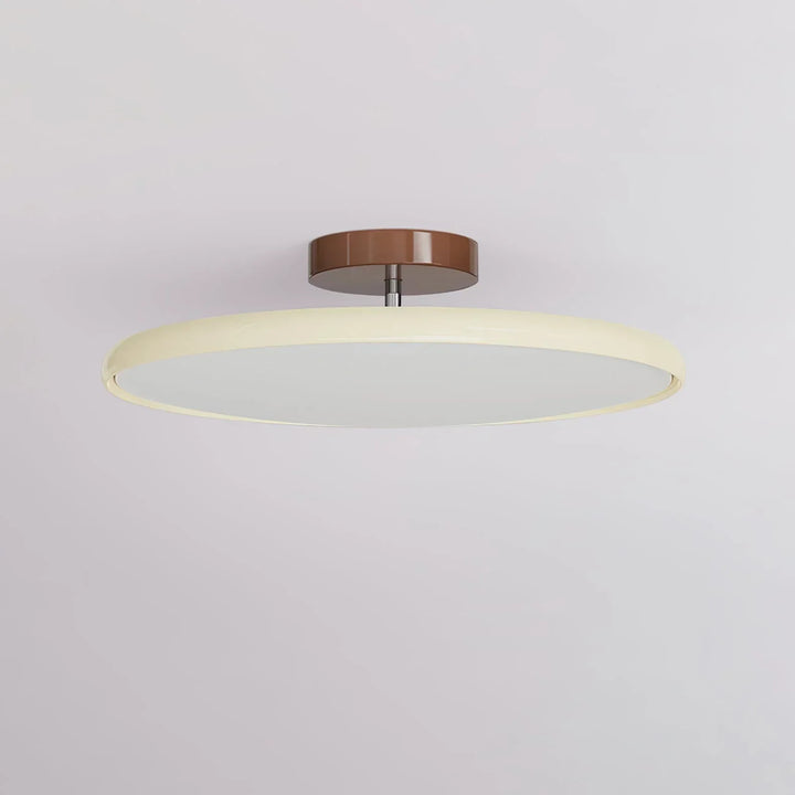Nowoczesna lampa sufitowa LED obrotowa, do oświetlenia salonu lub jadalni.