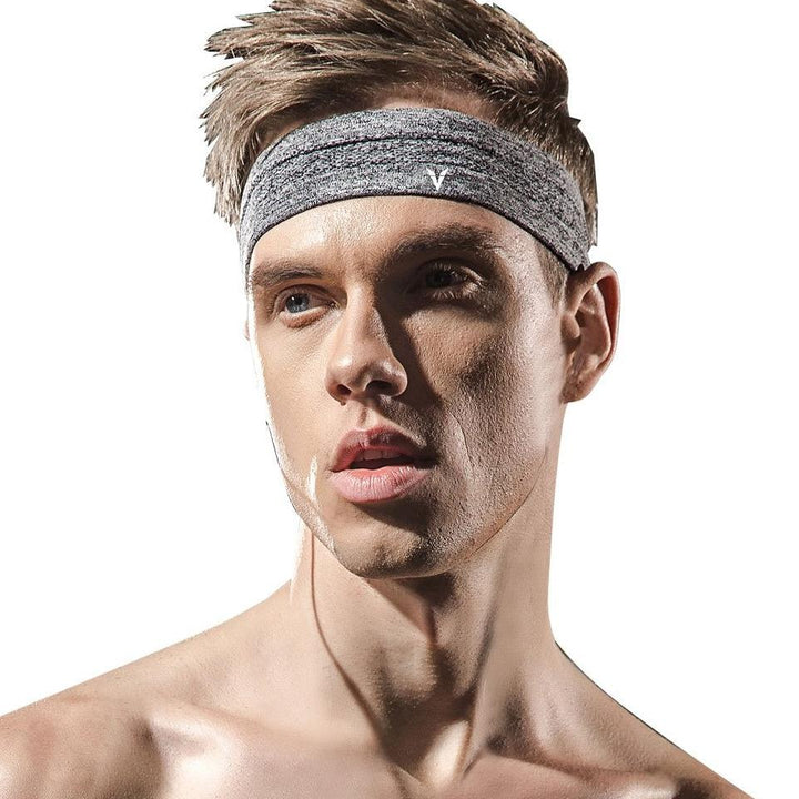 Opaska sportowa unisex z materiału odprowadzającego wilgoć, doskonała na bieganie i jogę.