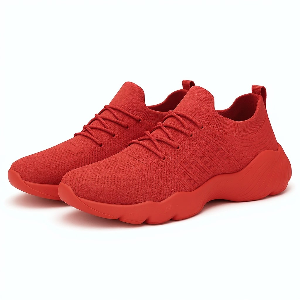 Sportowe męskie sneakersy ortopedyczne. Nowoczesne sznurowane buty zapewniające maksymalny komfort.