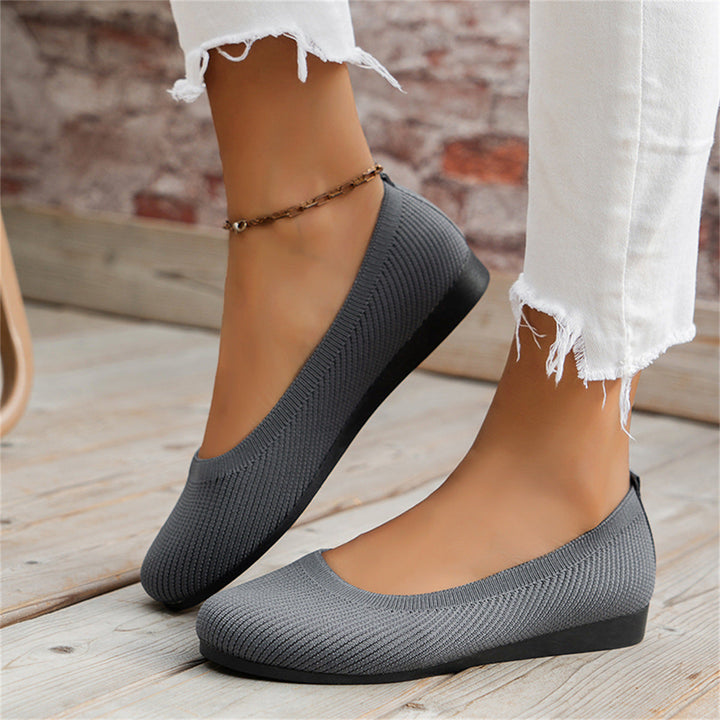 Stylowe damskie baleriny Camille. Wygodne i eleganckie buty na co dzień i lato, zapewniające ulgę dla stóp.