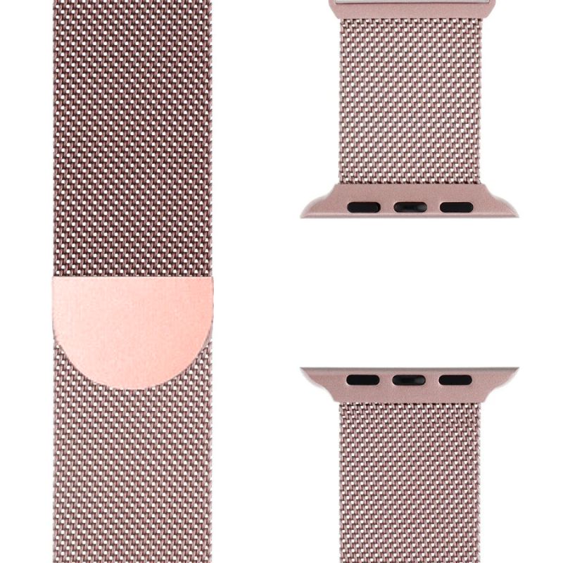 Pasek Milanese do Apple Watch, łatwa regulacja długości. Komfortowe dopasowanie.