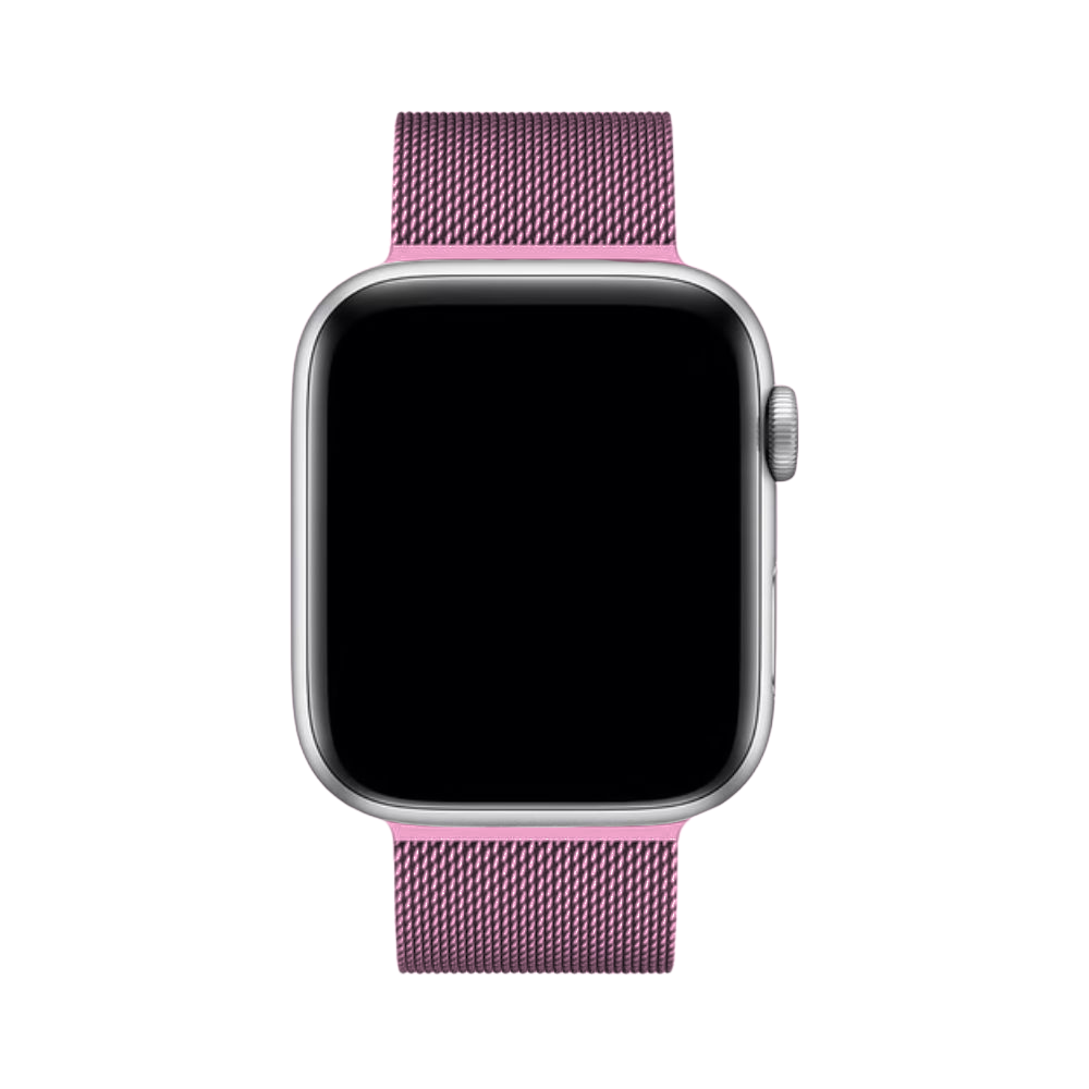 Pasek Apple Watch Milanese, wykonany ze stali nierdzewnej. Wytrzymały i stylowy.