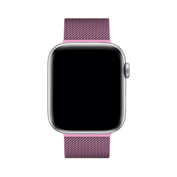 Pasek Apple Watch Milanese, wykonany ze stali nierdzewnej. Wytrzymały i stylowy.