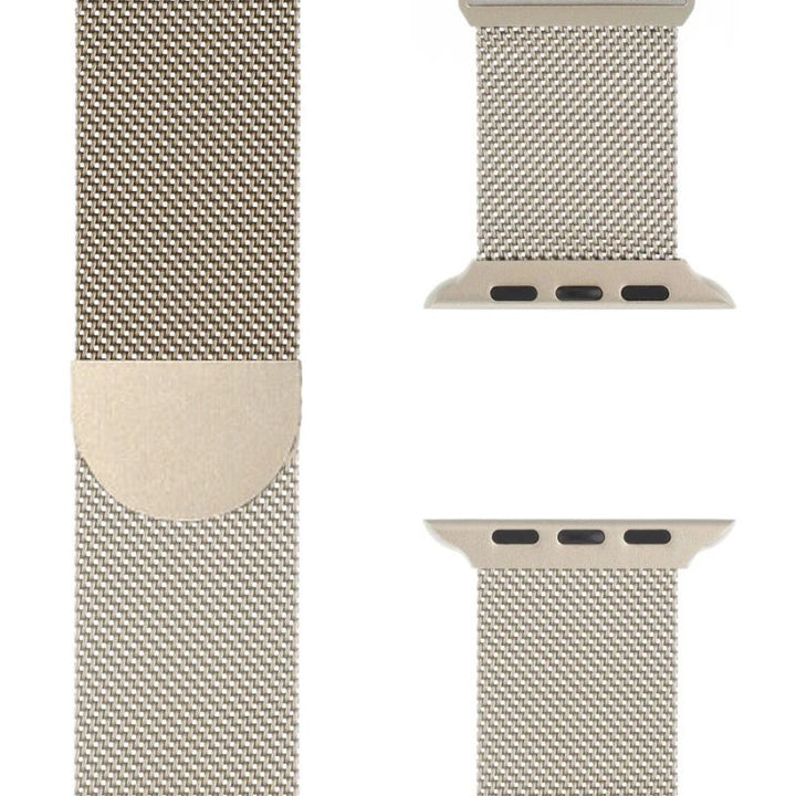 Komfortowa opaska Milanese SteelFlex do Apple Watch, idealne dopasowanie. Ergonomiczna.
