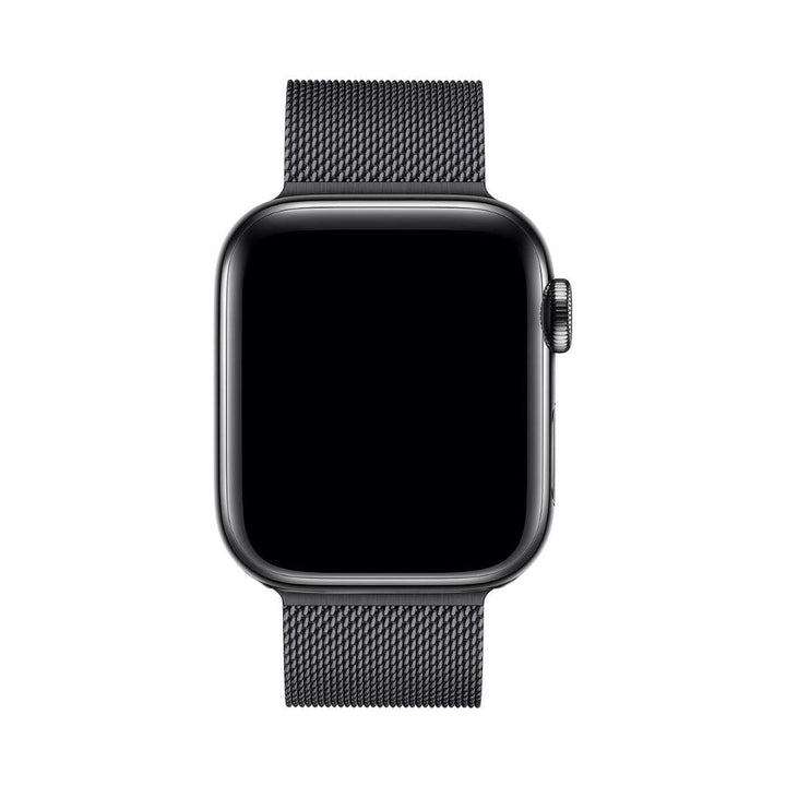 Akcesorium Apple Watch: pasek Milanese ze stali nierdzewnej, srebrny. Modny watchband.