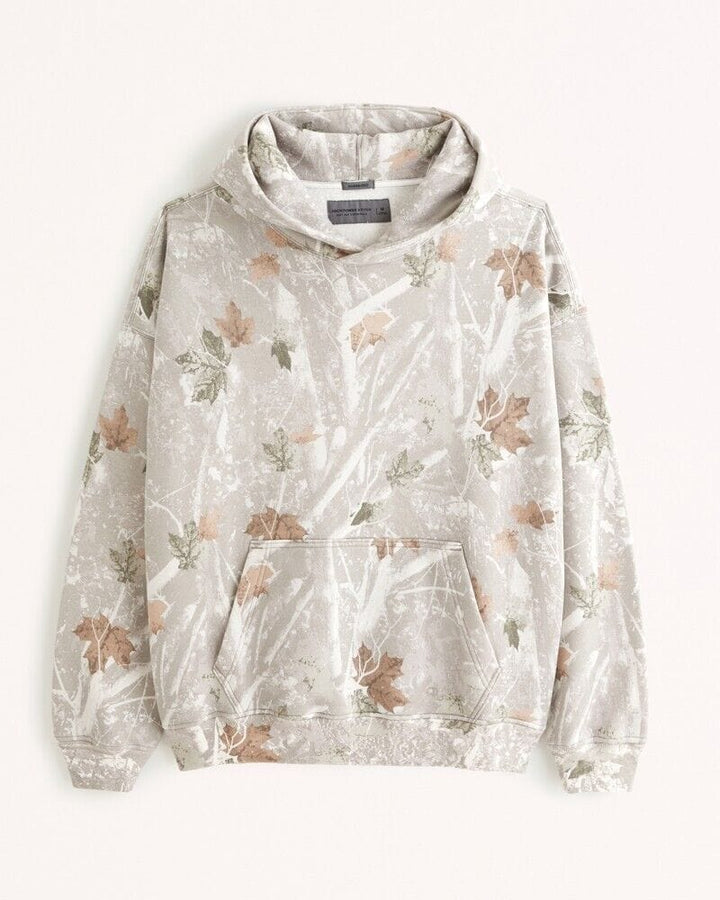 Bluza unisex z kapturem, modny nadruk "Love" na plecach. Styl casual, wygodna odzież.