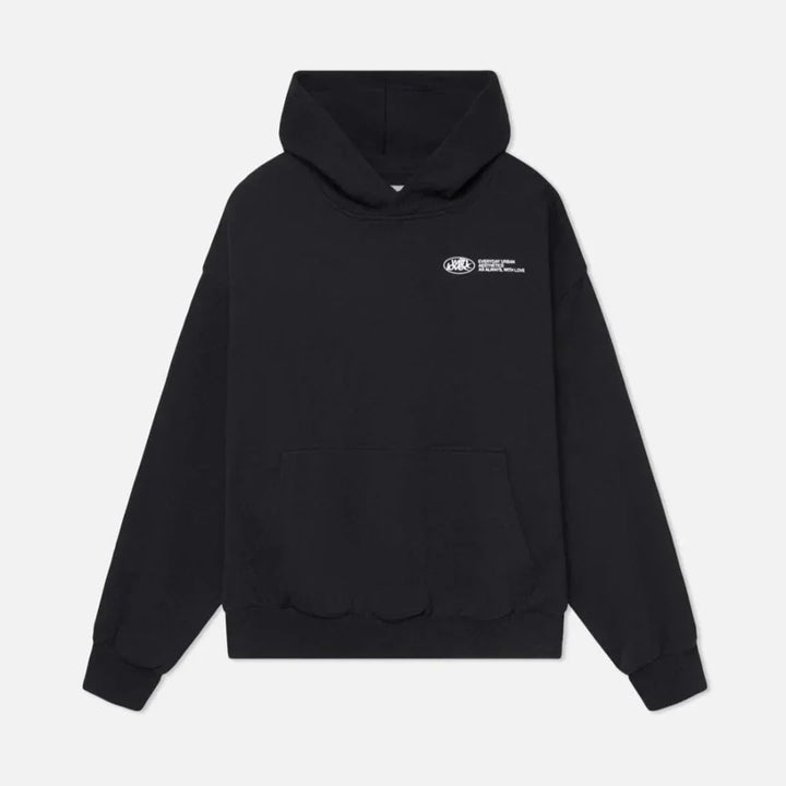 Bluza z kapturem unisex z nadrukiem w stylu kamuflaż. Modna, streetwearowa odzież na każdą pogodę.