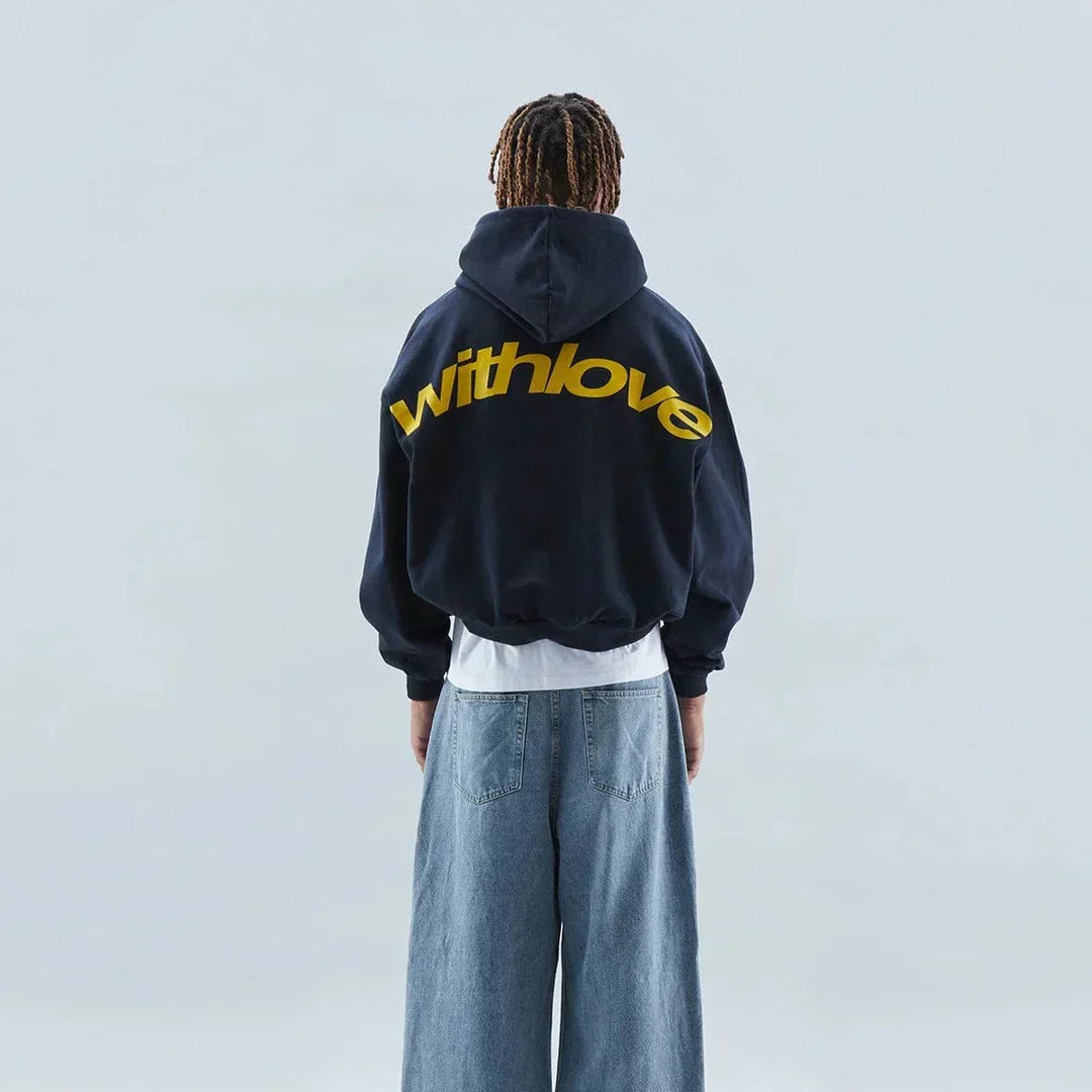 Modna bluza z kapturem unisex, doskonała do streetwearu. Oryginalny nadruk dodaje charakteru.