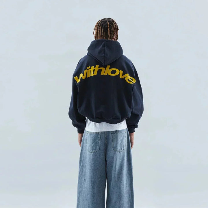 Modna bluza z kapturem unisex, doskonała do streetwearu. Oryginalny nadruk dodaje charakteru.