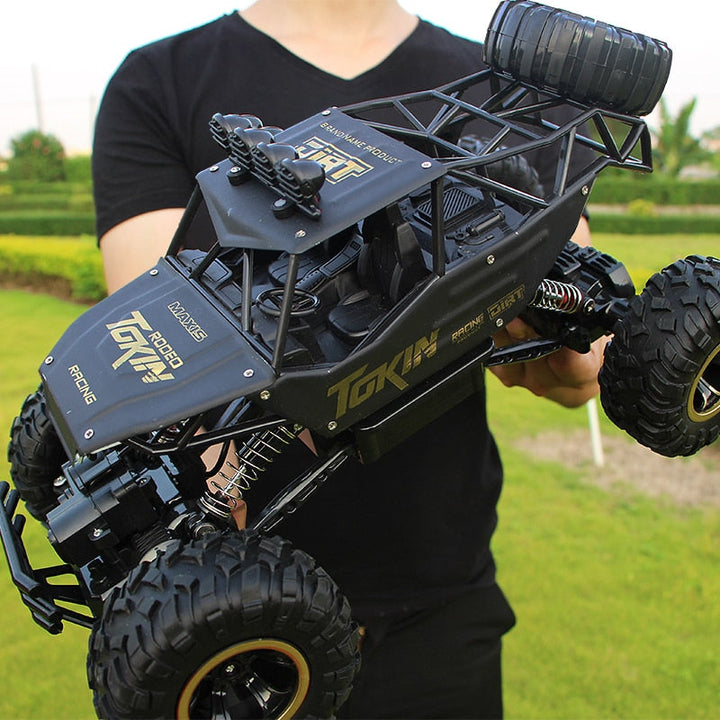 Prezent dla dzieci: zdalnie sterowany Monster Truck RC 4WD, szybki samochód terenowy.