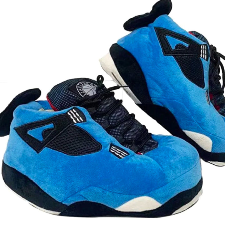Stylowe, uniseksowe sneakersy Jayden. Modne kapcie domowe oversize zapewniające komfort i swobodę dla każdego.