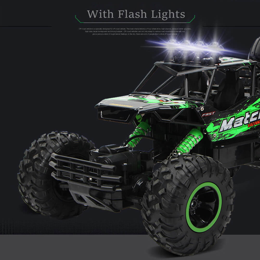 Samochód RC terenowy 4WD, Monster Truck do jazdy off-road. Wytrzymała zabawka dla dzieci.