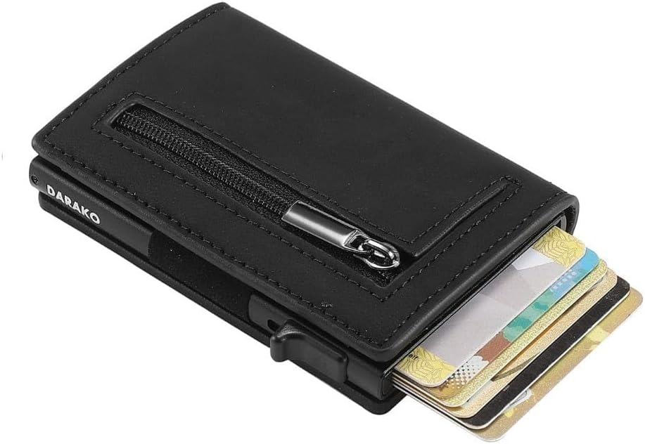 Smukły portfel RFID CoreSlide unisex z ochroną kart. Minimalistyczny, bezpieczny, idealny na co dzień.
